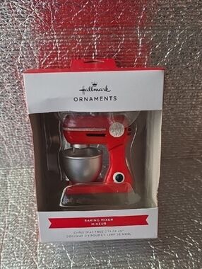Hallmark Red Stand Mixer Ornament